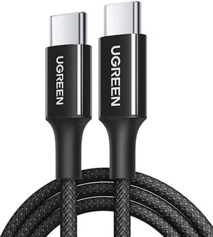 Кабель USB Type-C - USB Type-C, 1м, Ugreen L502 (65249), Черный