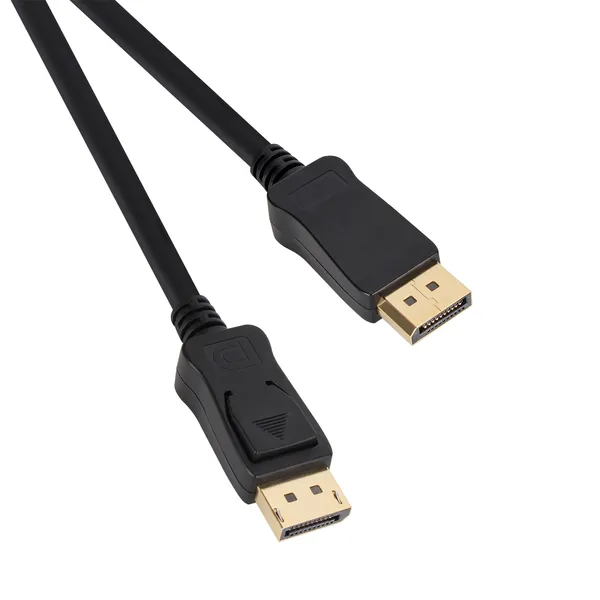 Кабель DP (20M) - DP (20M), 3м, VCOM CG632-3M, черный