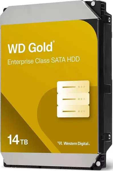 14Tb WD Gold WD142KRYZ, 7200rpm, 3.5", SATA III, 512Mb