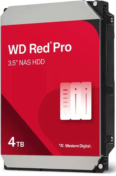 4Tb WD Red Pro WD4005FFBX, 7200rpm, 3.5", SATA III, 256Mb