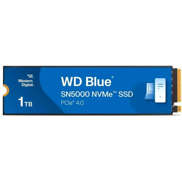 1Tb SSD WD Blue SN5000 WDS100T4B0E, (5150/4900), NVMe M.2