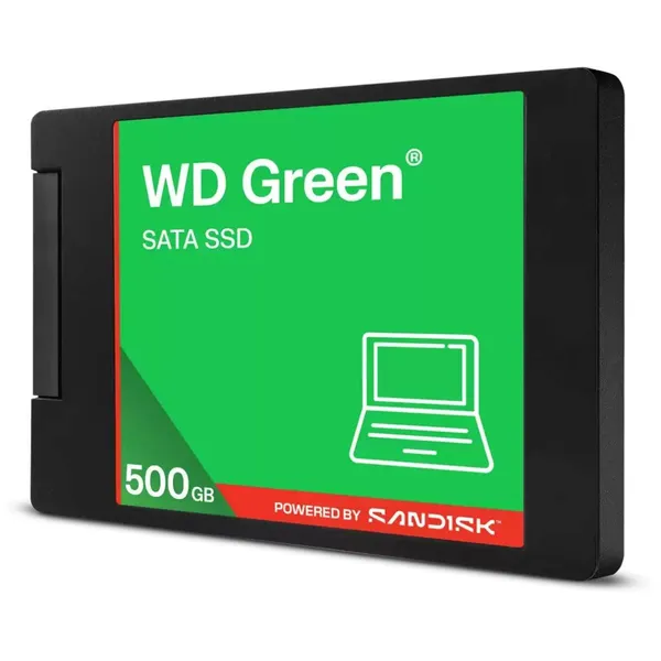 500Gb SSD WD Green WDS500G5G0A, 2.5, (545/510), SATA