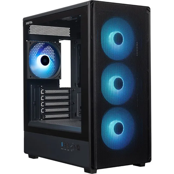 Корпус XASTRA A315M 4ARGB Black (A315M-1FA36A-1FA12A), без БП, mATX
