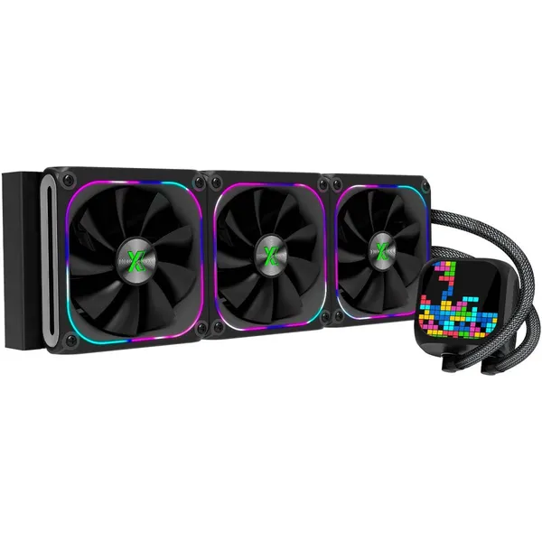 Жидкостное охлаждение XASTRA LZ360 ARGB BK (LZ360-BKAFAX-GL), 285W (LGA1700 Ready)