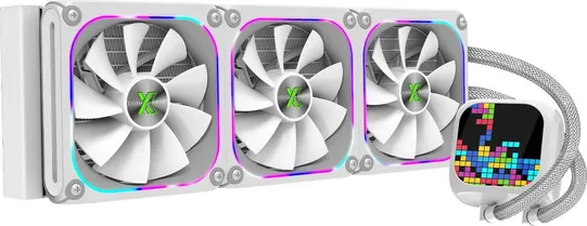 Жидкостное охлаждение XASTRA LZ360 ARGB WH (LZ360-WHAFAX-GL), 285W (LGA1700 Ready)
