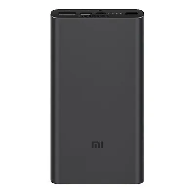 Внешний аккумулятор 10000мАч Xiaomi Mi Power Bank 3, черный (BHR5079CN)