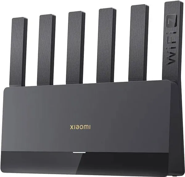 Роутер Wi-Fi Xiaomi Mi Router BE6500 RN02 (DVB4467CN), 2.4/5GHz, 6452Mbps, 4xLAN 2.5Gbps, WAN
