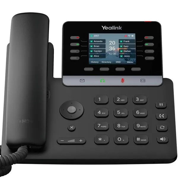 IP - телефон Yealink SIP-T73W, черный
