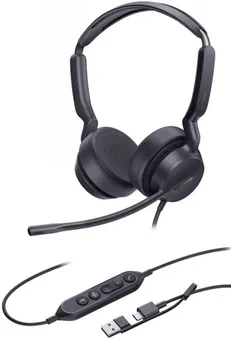 Гарнитура Yealink UH42 Dual UC USB-C/A (1308215)