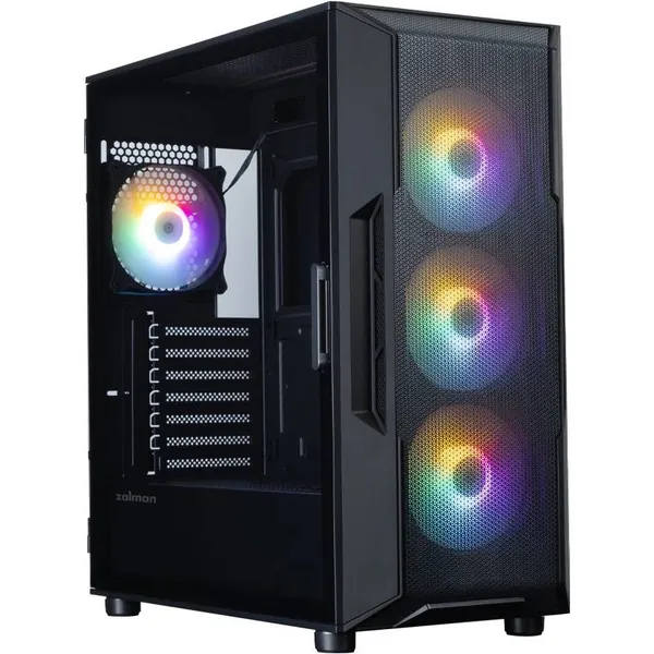 Корпус Zalman I3 NEO V2 Black, без БП, ATX